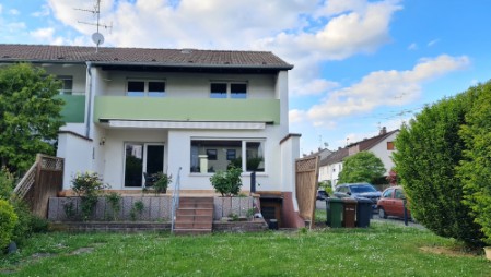Blick Gartenseite